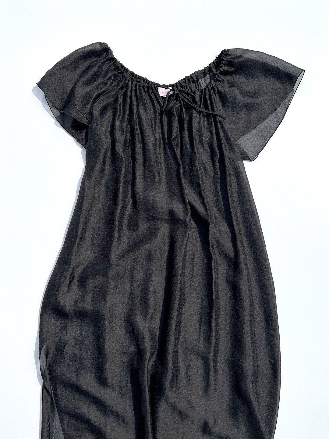 Birdie Maxi Dress - Black Organza sold by Lisa Says Gah product image thumbnail 2