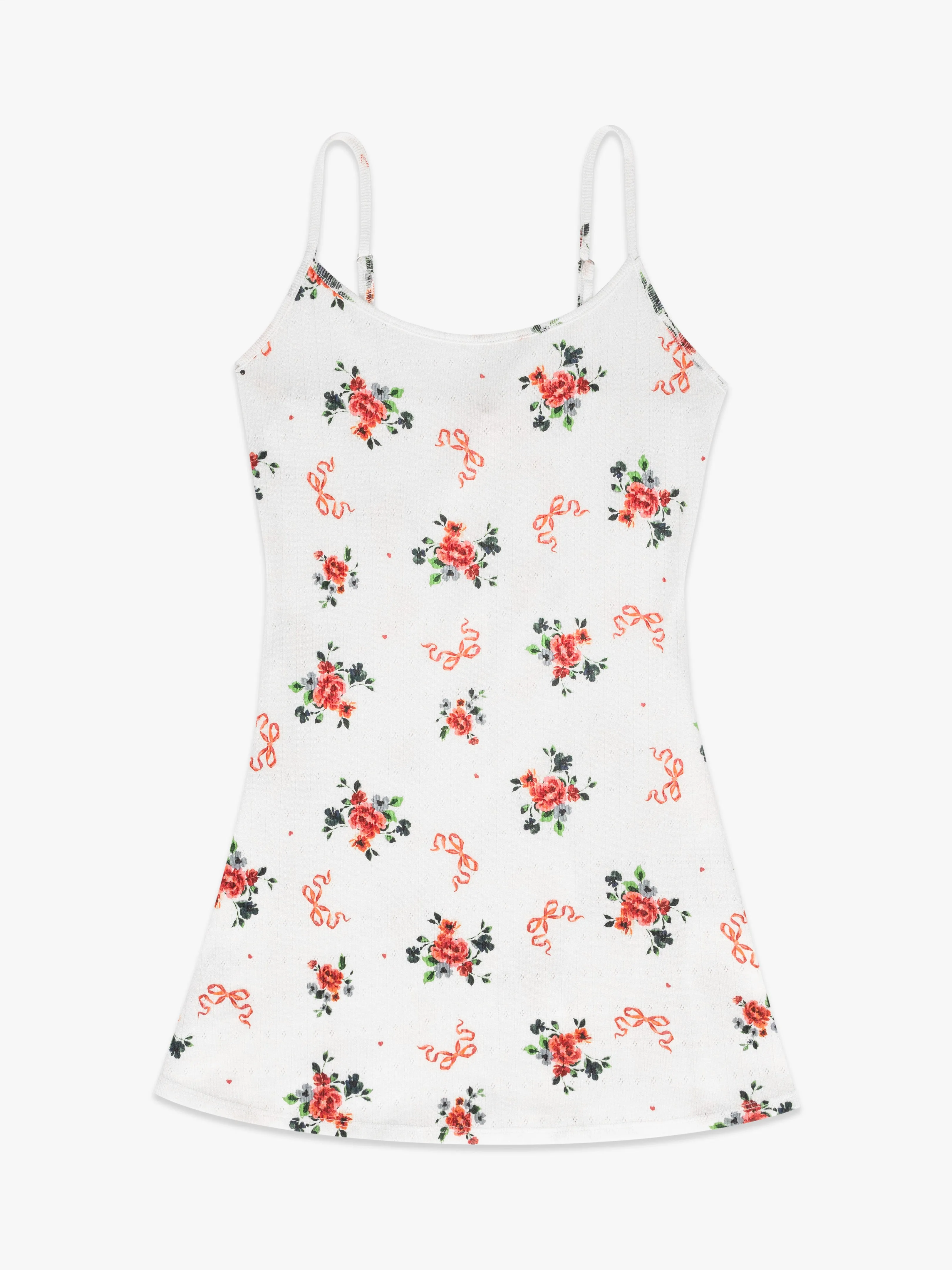 Hazel Mini Dress - Pointelle Bouquet sold by Lisa Says Gah product image thumbnail 3