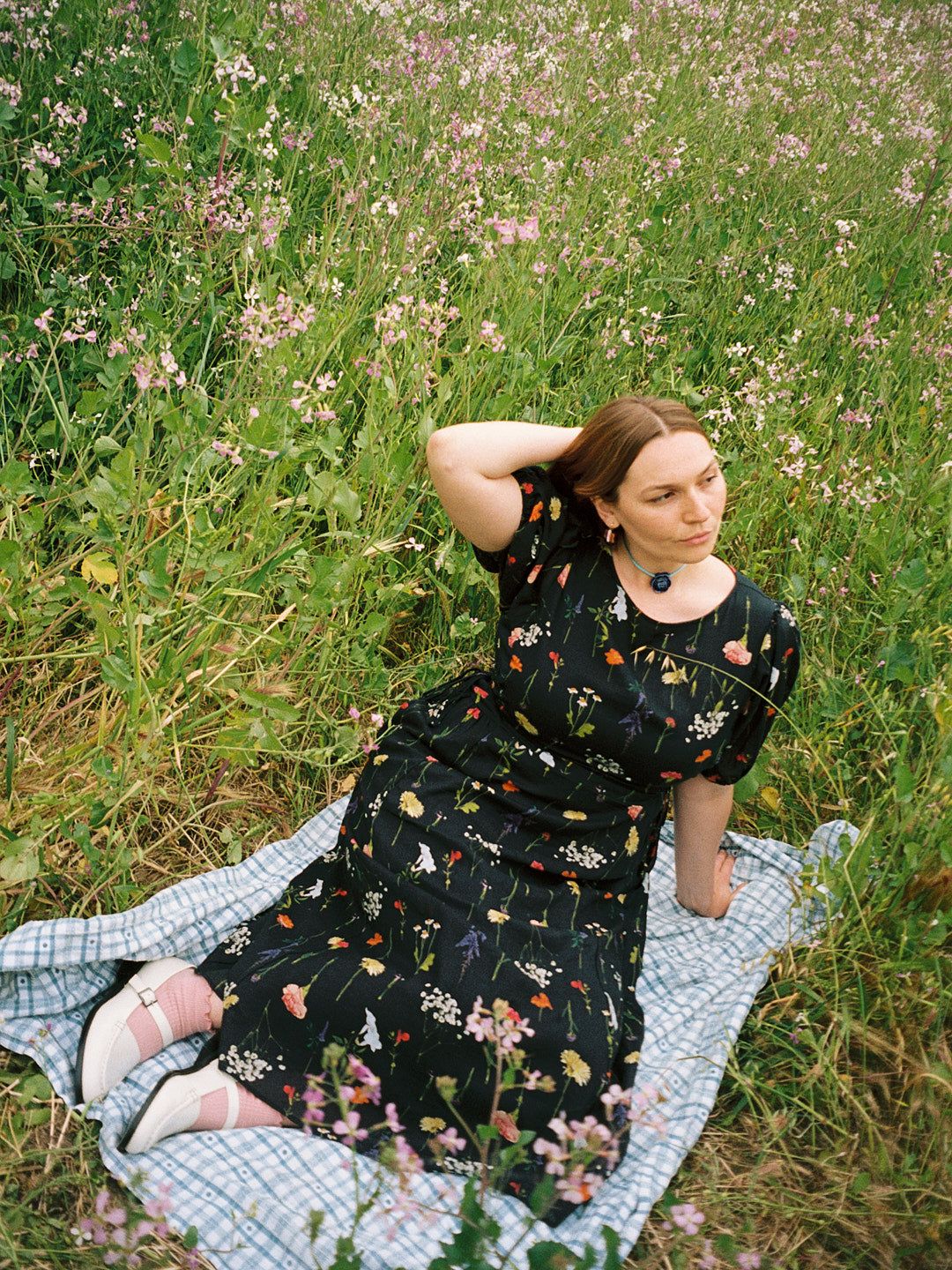 Gianna Dress - Wildflower Ink | Parallel