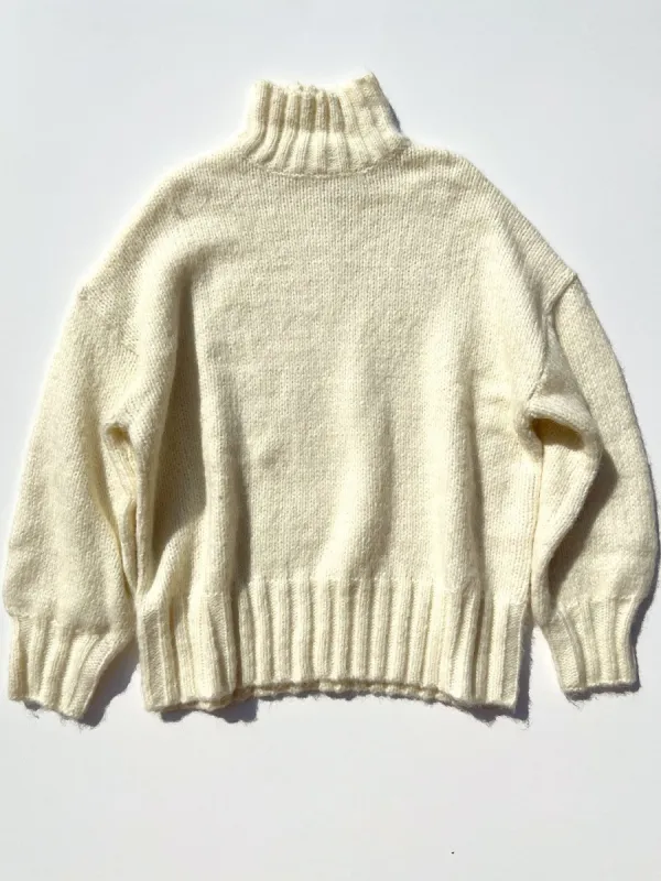 Cece Turtleneck - Ivory sold by Lisa Says Gah