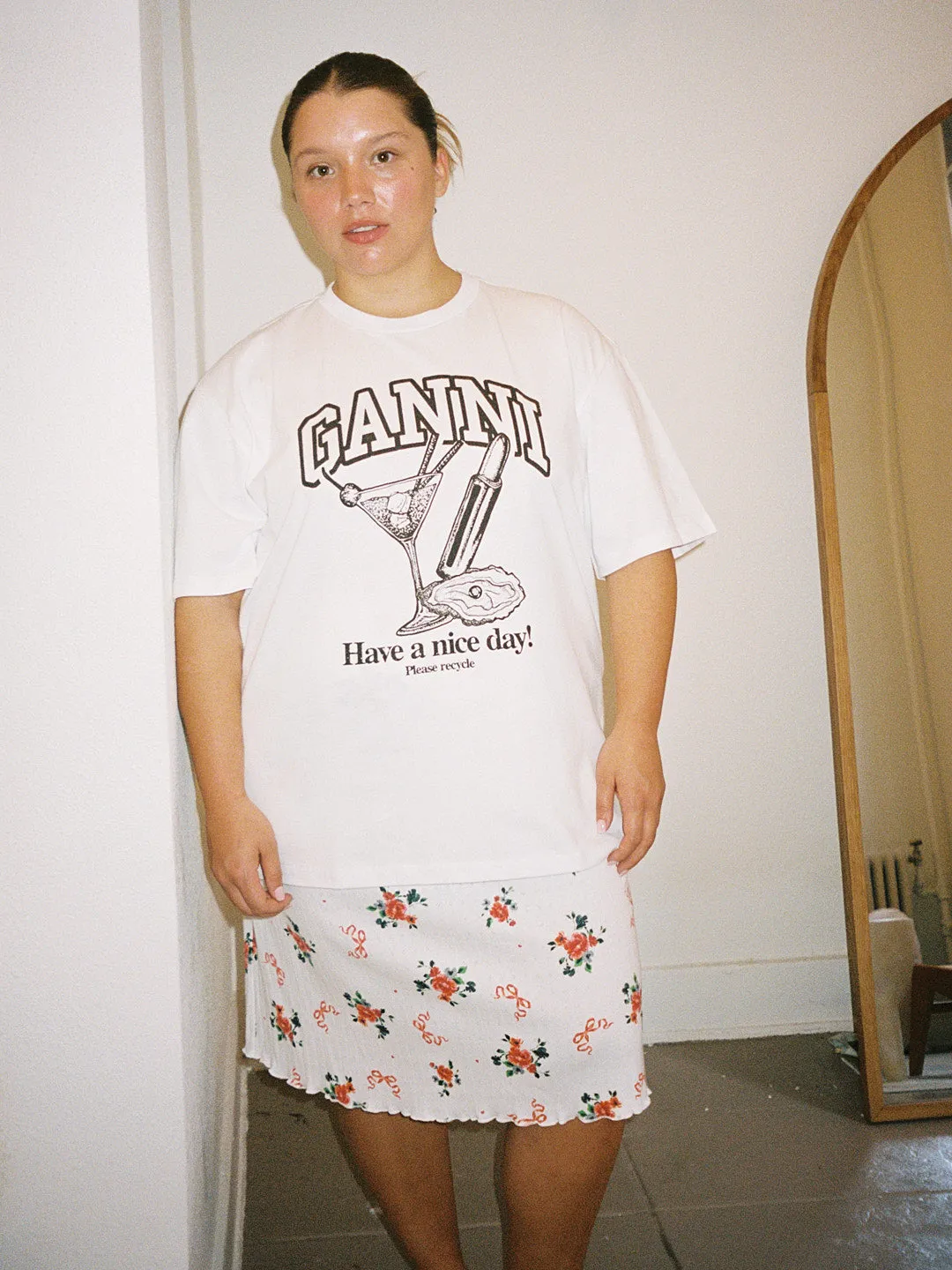 Future Heavy Cocktail Tee - White sold by Lisa Says Gah