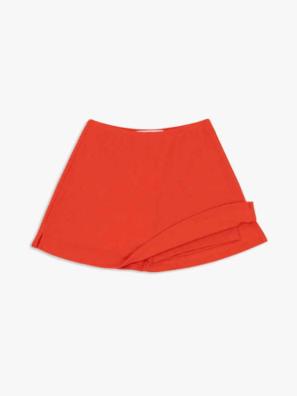 Darcy Skort - Fiery Red sold by Lisa Says Gah