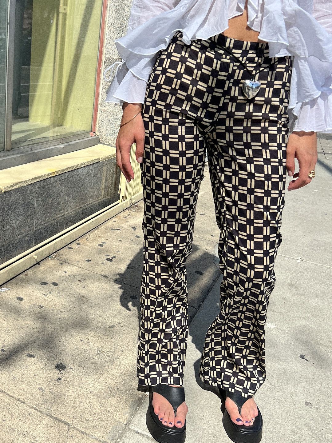 Disco Pant - Black/White sold by Lisa Says Gah product image thumbnail 2