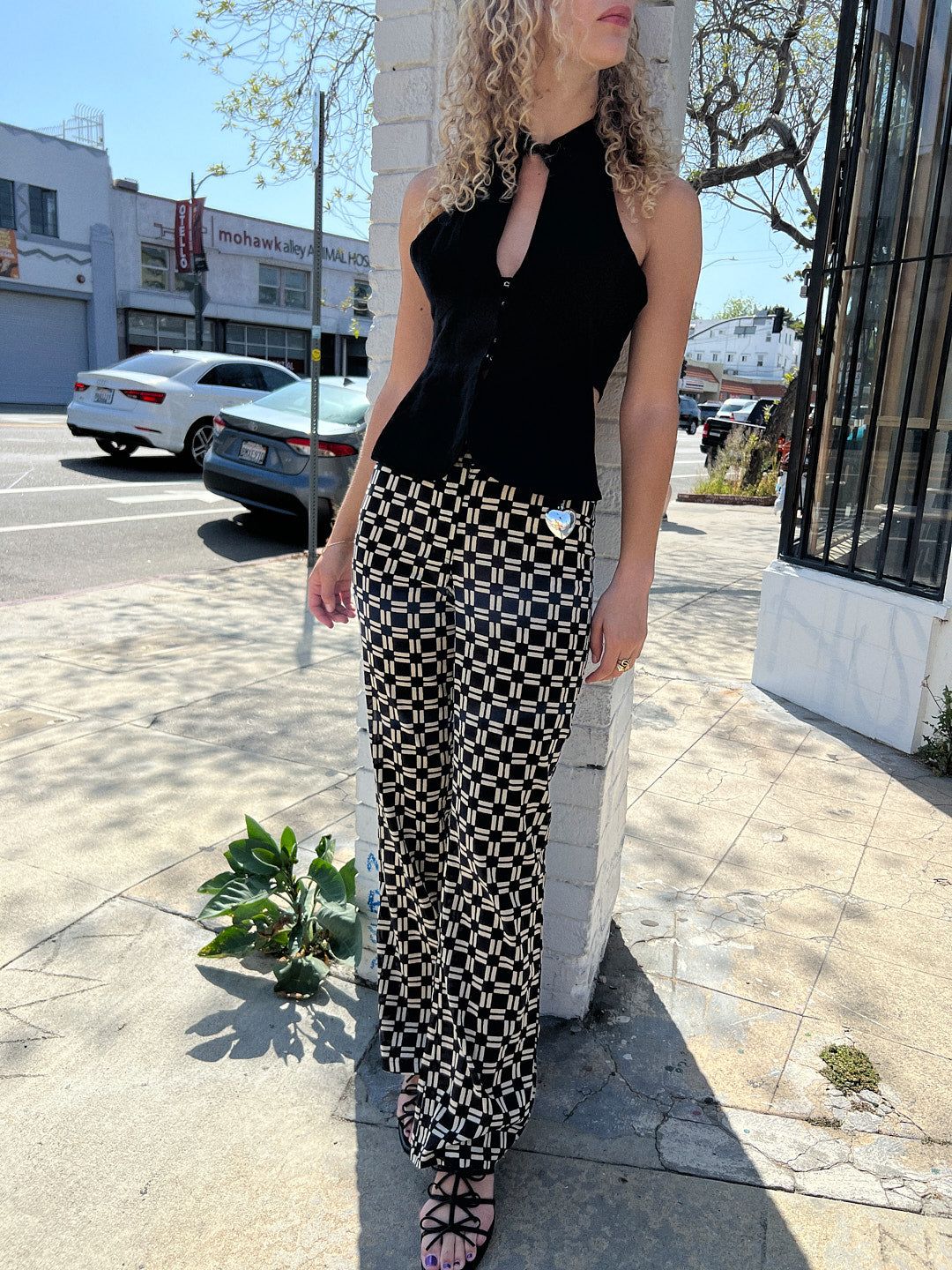 Disco Pant - Black/White sold by Lisa Says Gah product image thumbnail 6