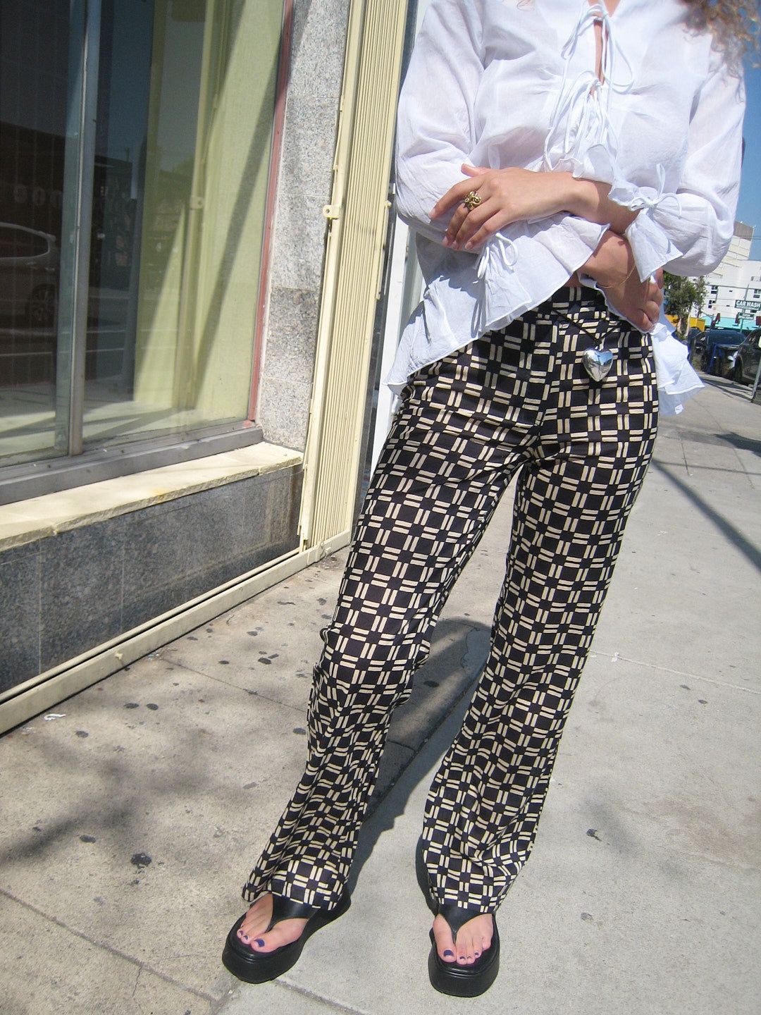 Disco Pant - Black/White sold by Lisa Says Gah product image thumbnail 10