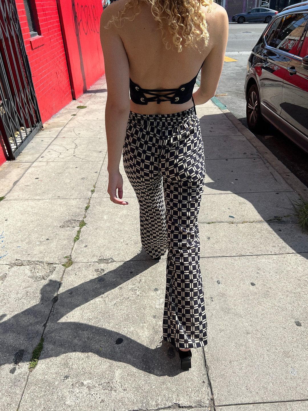 Disco Pant - Black/White sold by Lisa Says Gah product image thumbnail 7