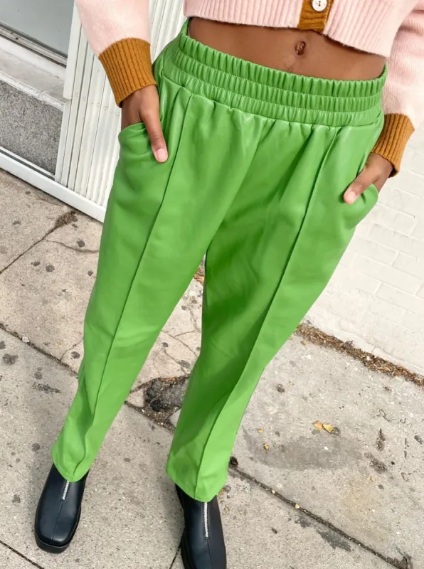 Jasmine Pant - Bright Green sold by Lisa Says Gah