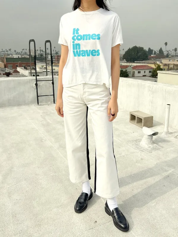 Vintage Tee - It Comes in Waves sold by Lisa Says Gah