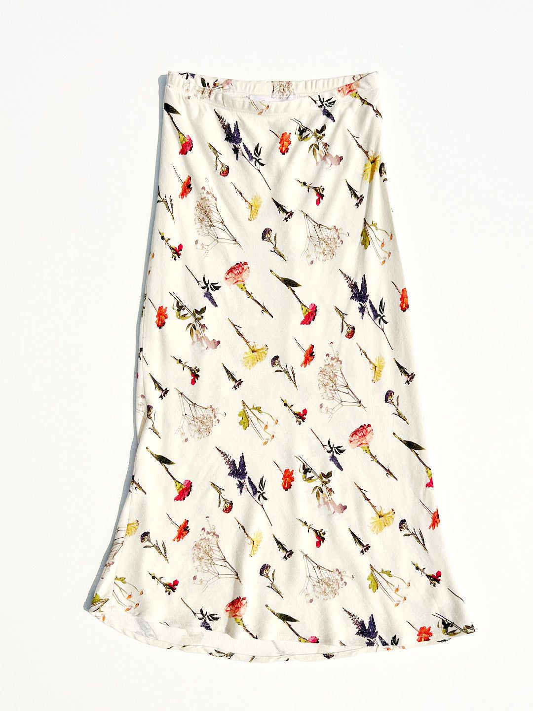 Sandy Midi Skirt - Wildflower Ivory sold by Lisa Says Gah