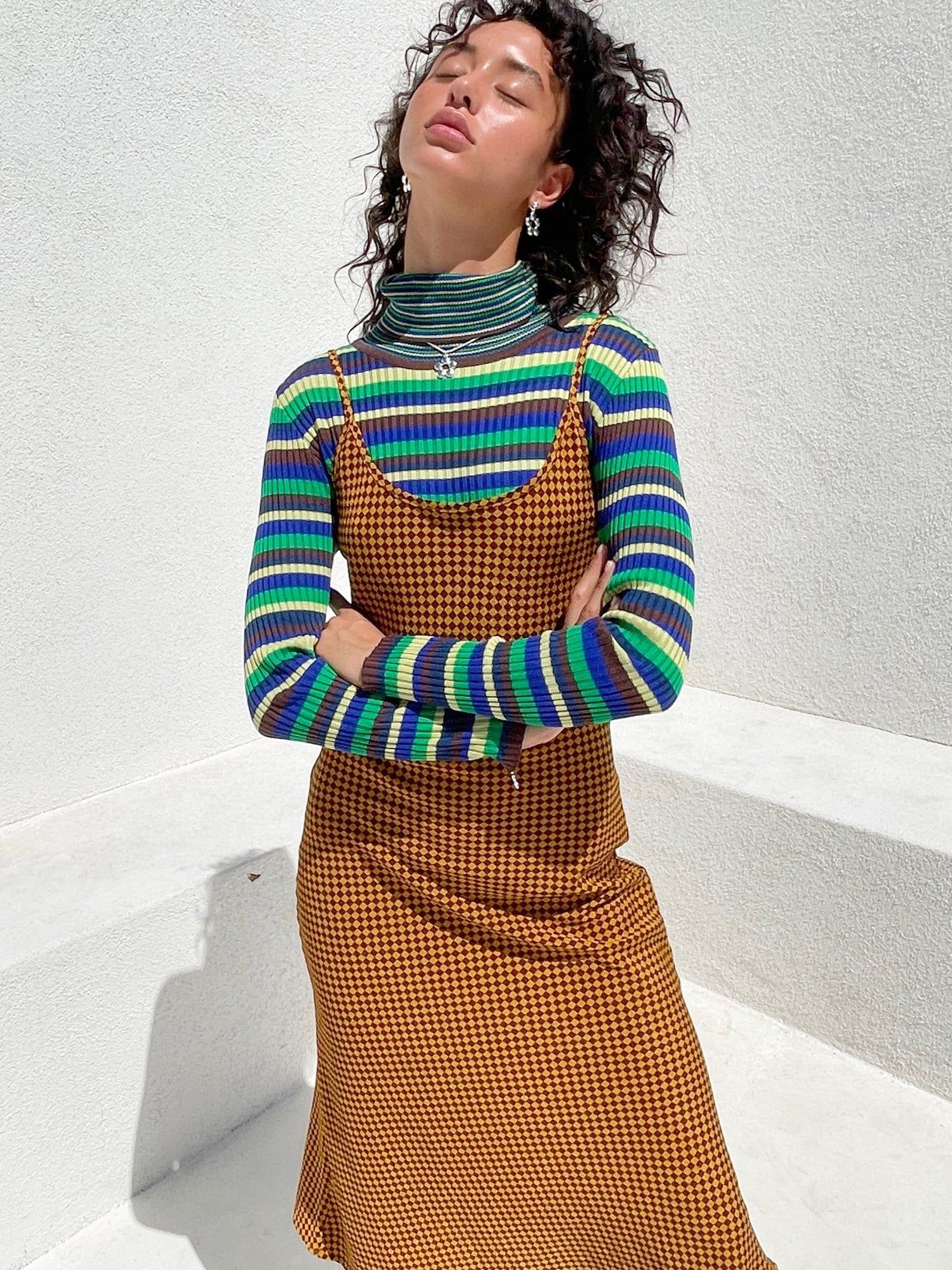 Davis Turtleneck - Lazuli Stripe sold by Lisa Says Gah product image thumbnail 5