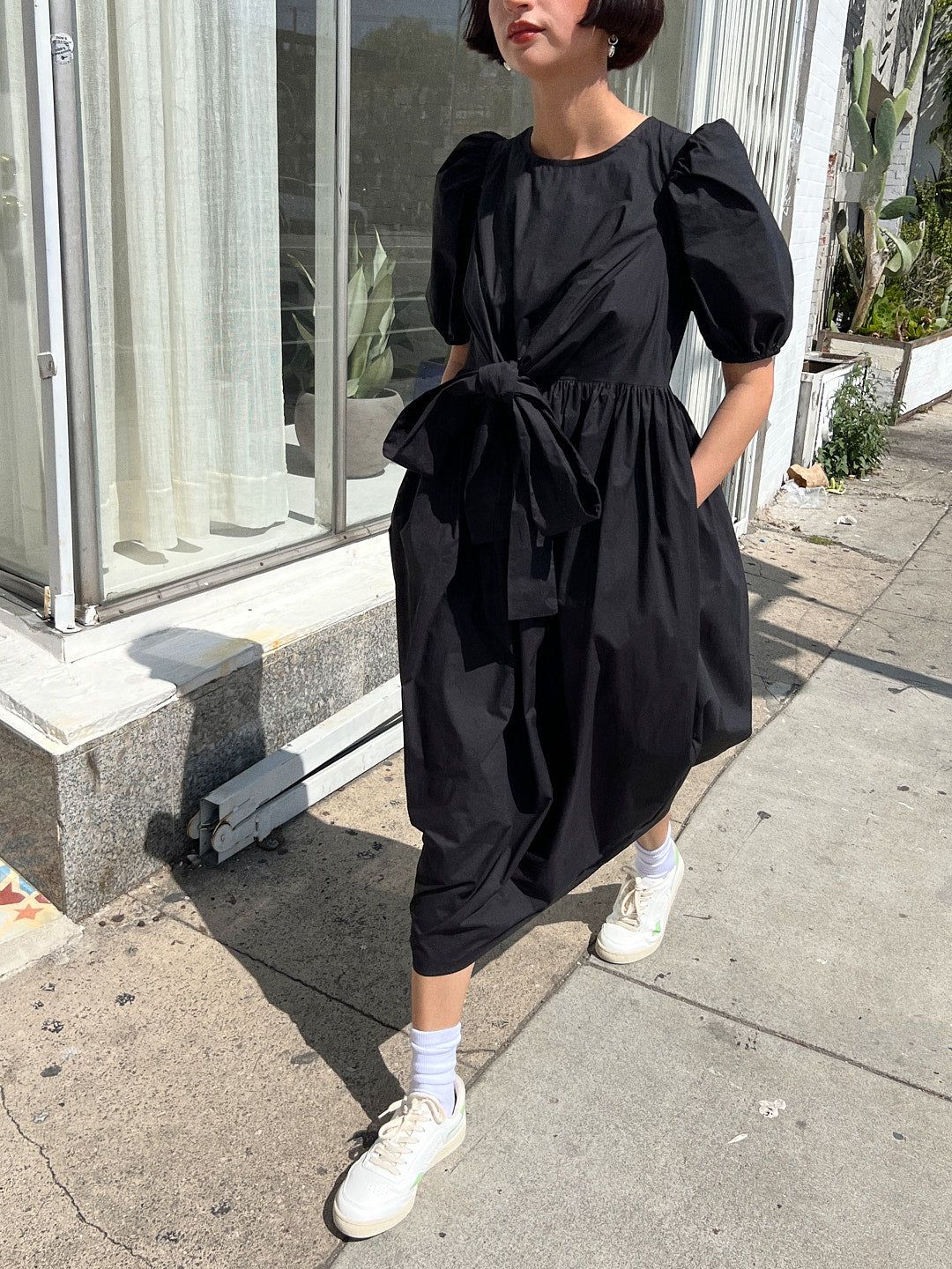 Penelope Midi Dress - Black sold by Lisa Says Gah product image thumbnail 2