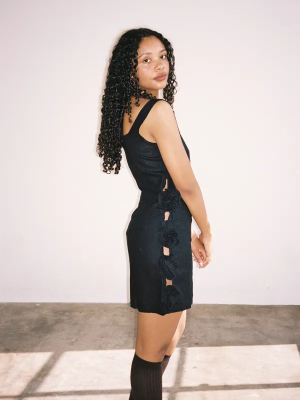 Ciro Linen Dress - Black sold by Lisa Says Gah