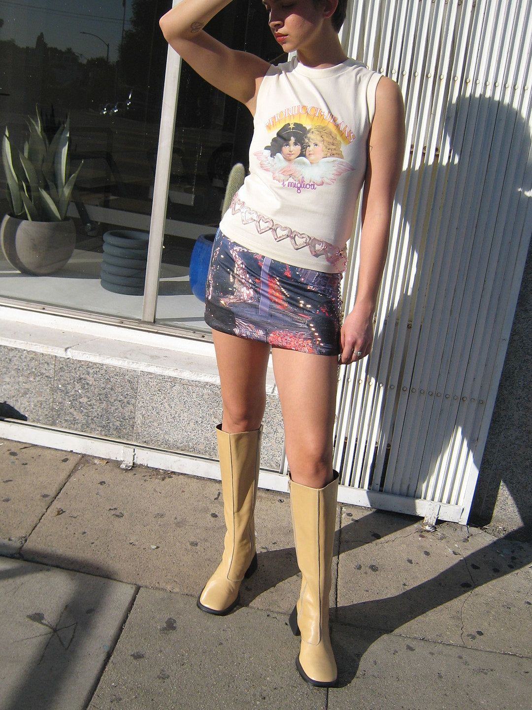 Angel Vest Top - White sold by Lisa Says Gah product image thumbnail 3