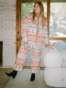 Phoebe Jacket - Snow Fair Isle sold by Lisa Says Gah