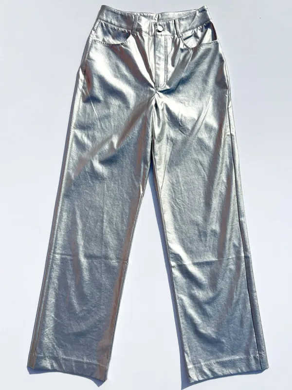 Mariah Pant - Silver sold by Lisa Says Gah