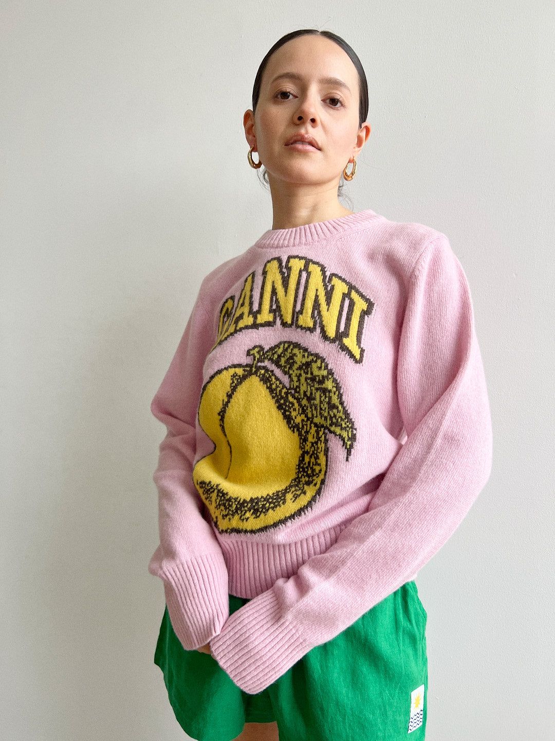 Graphic Pullover Peach - Coral Blush sold by Lisa Says Gah product image thumbnail 3