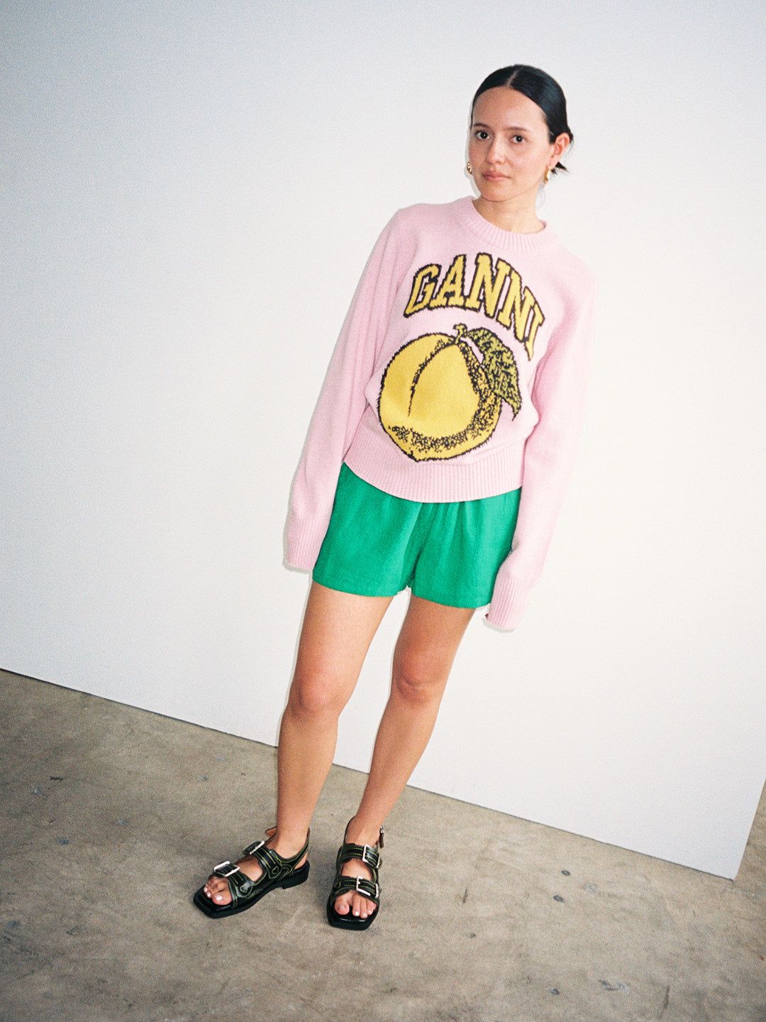 Graphic Pullover Peach - Coral Blush sold by Lisa Says Gah product image thumbnail 2