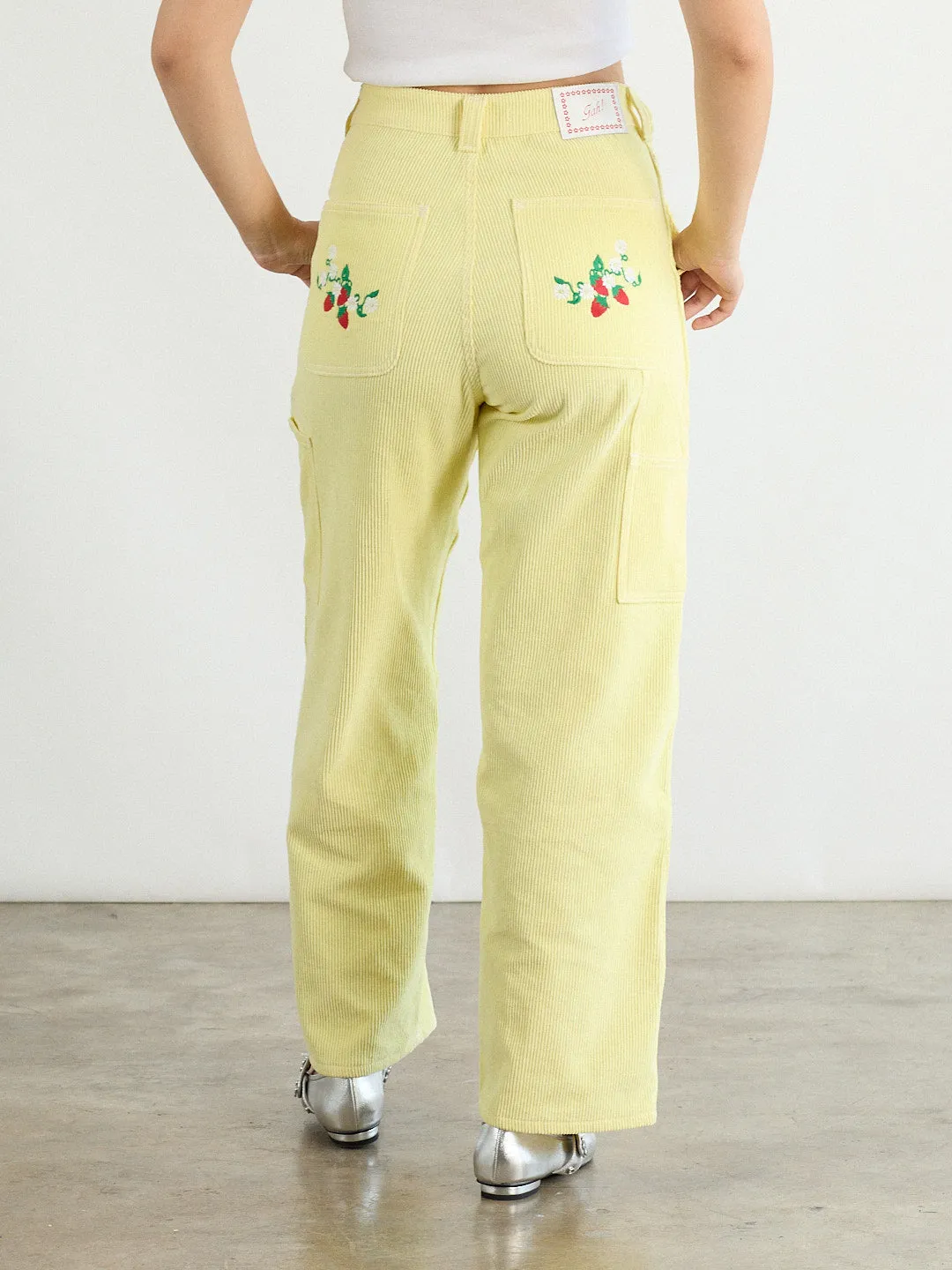 Dylan Pant - Butter/Strawberries sold by Lisa Says Gah product image thumbnail 2