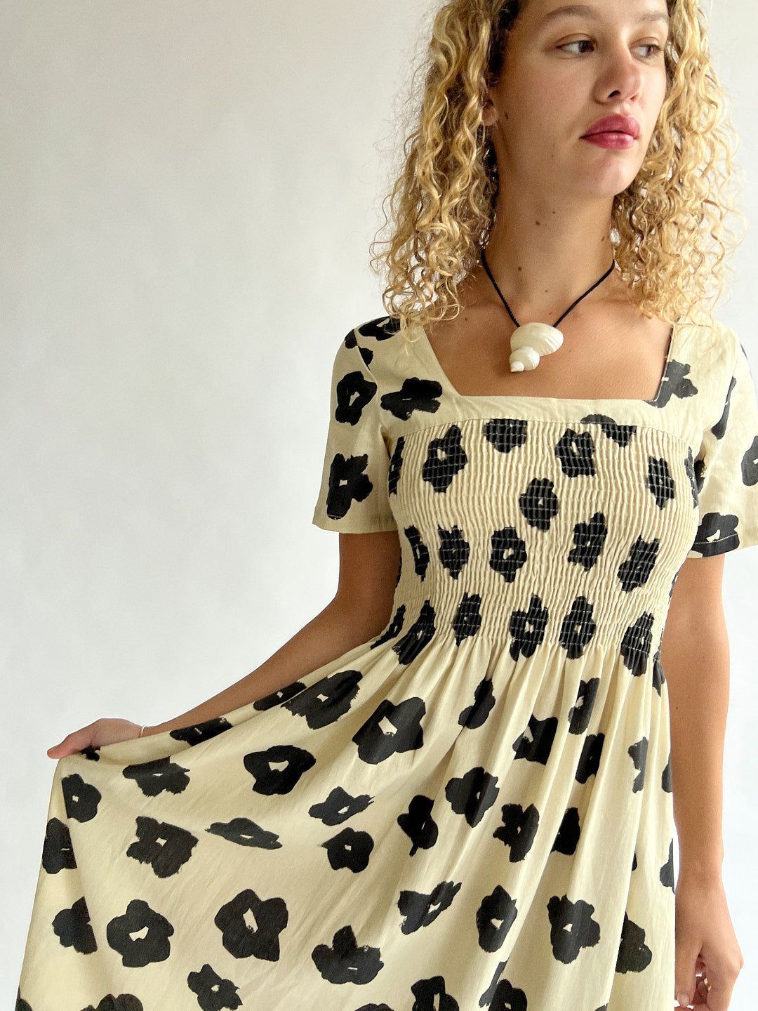 Chrissie Dress - Black/White sold by Lisa Says Gah product image thumbnail 6