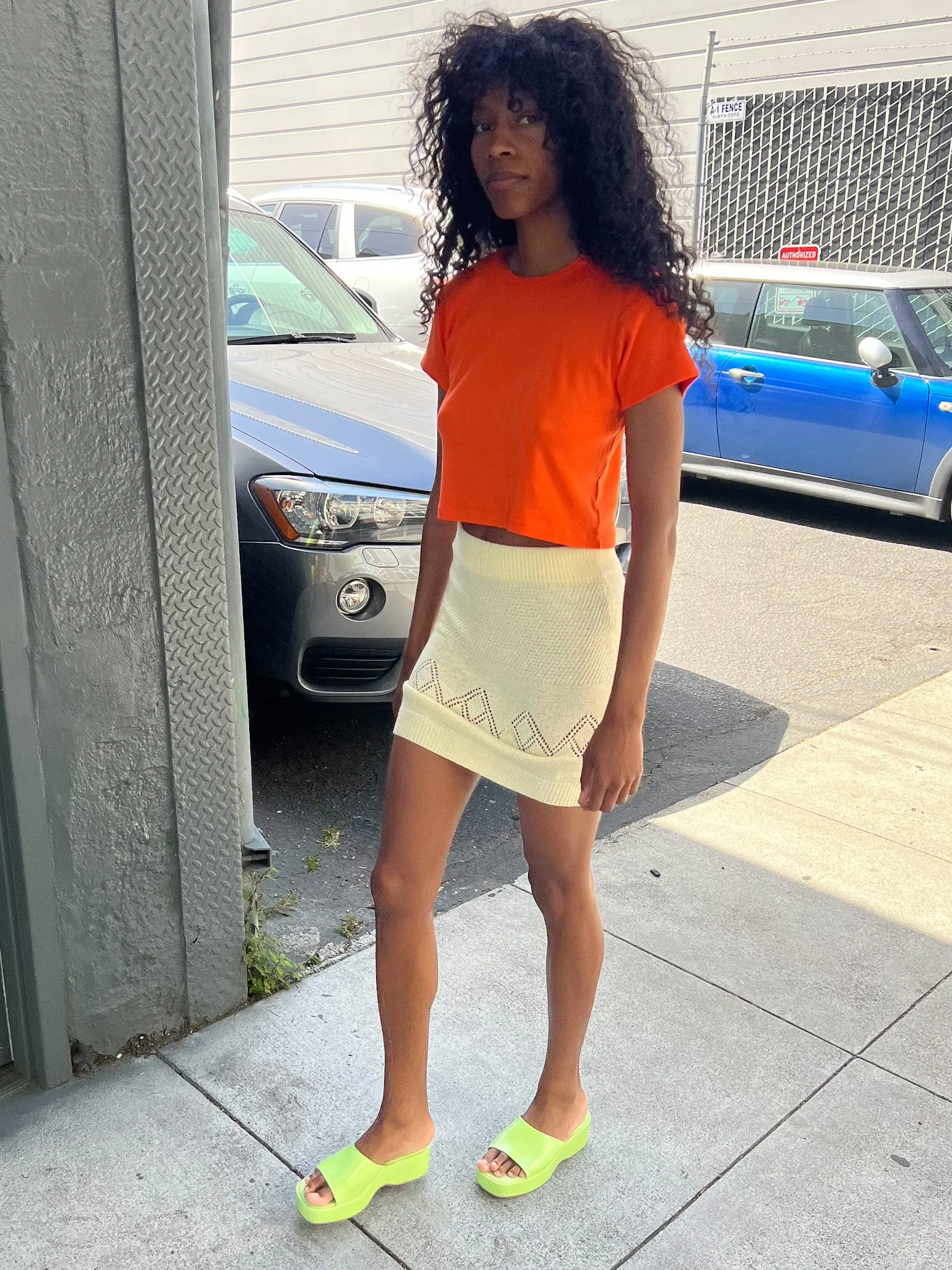 Amanda Skirt - Ivory sold by Lisa Says Gah product image thumbnail 4