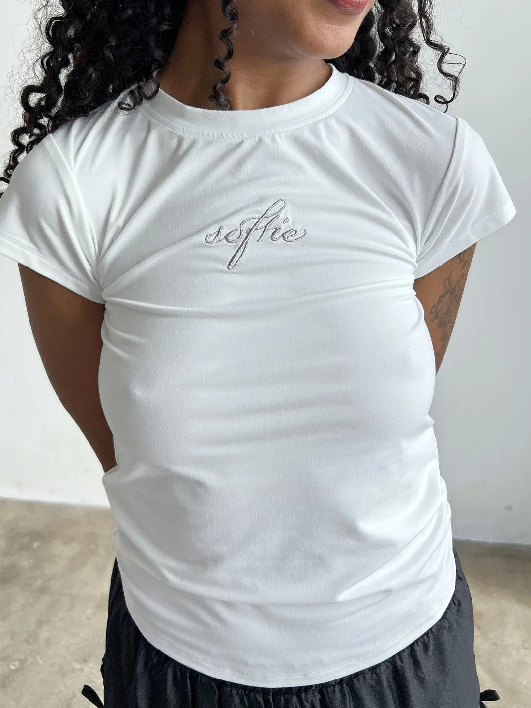 Softie Tee - White sold by Lisa Says Gah product image thumbnail 2