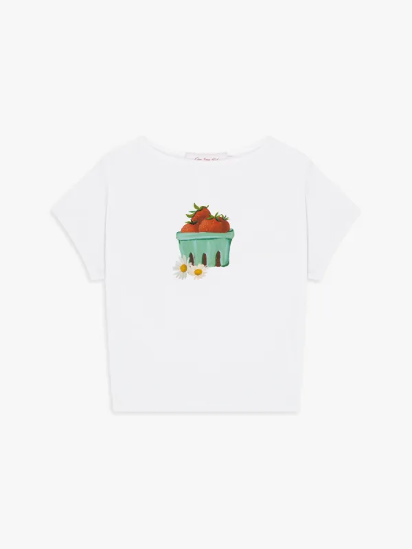 Alex Tee - Picnic Strawberries sold by Lisa Says Gah