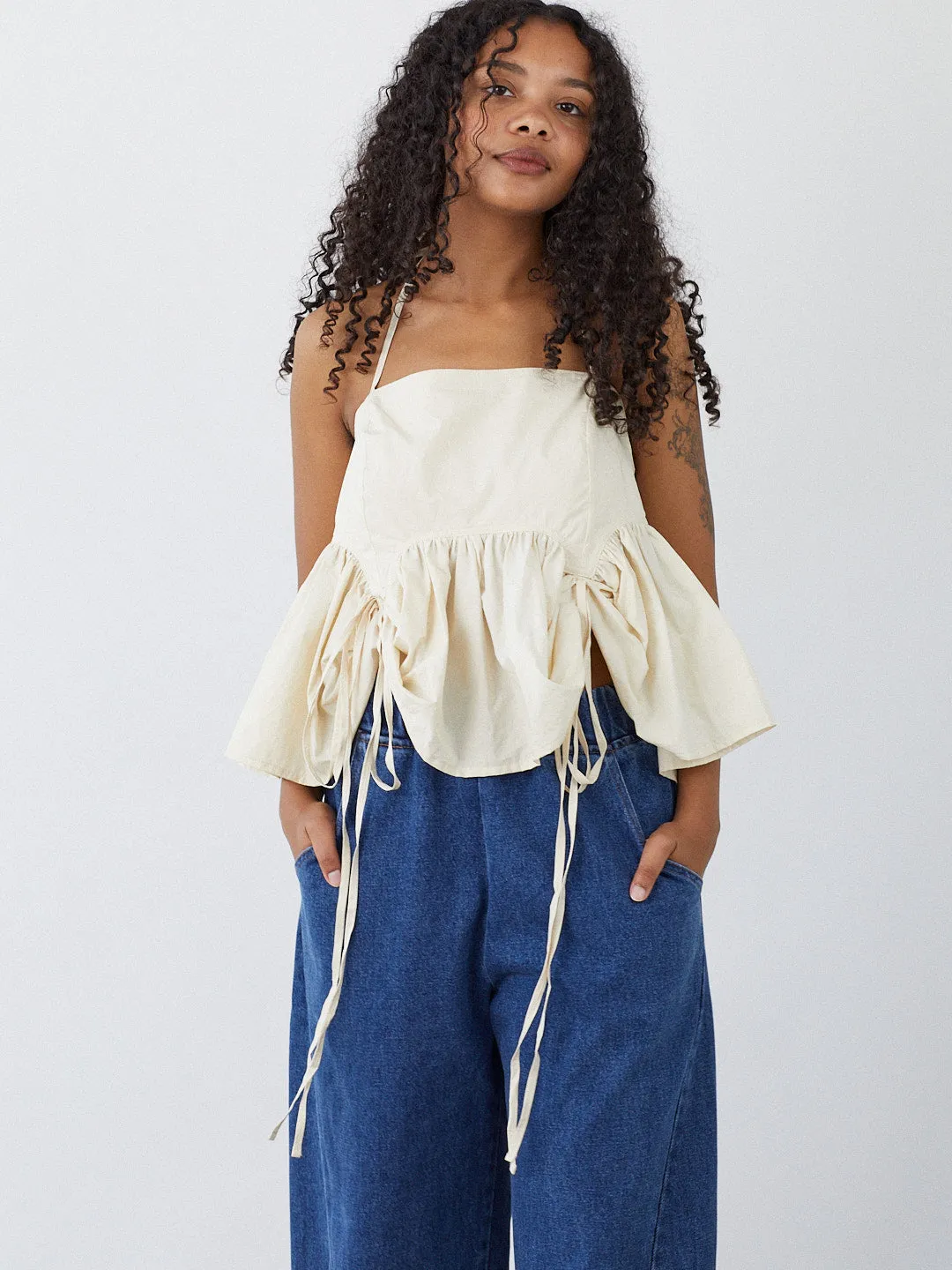 Butterfly Blouse - Coffee sold by Lisa Says Gah