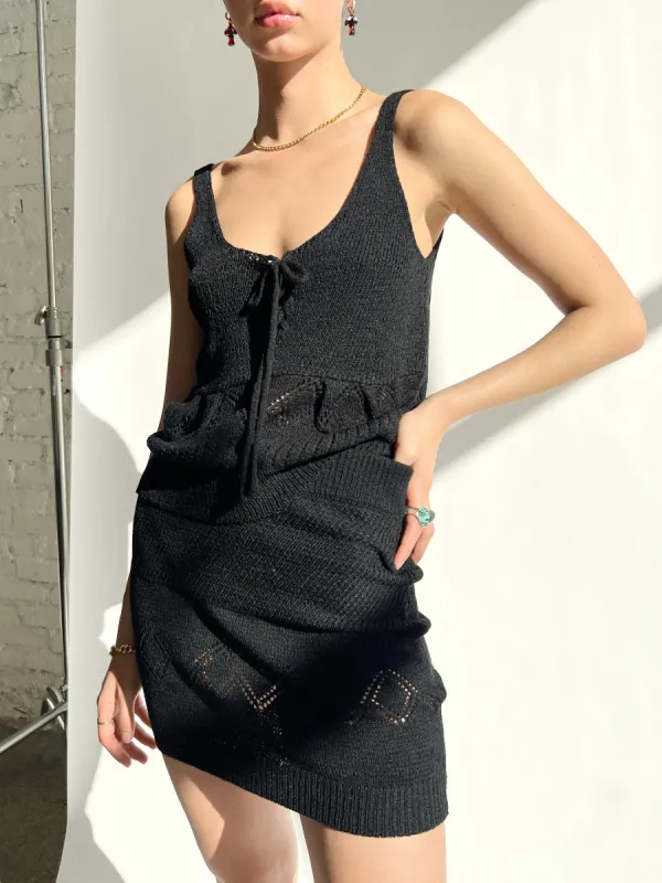 Amanda Skirt - Black sold by Lisa Says Gah