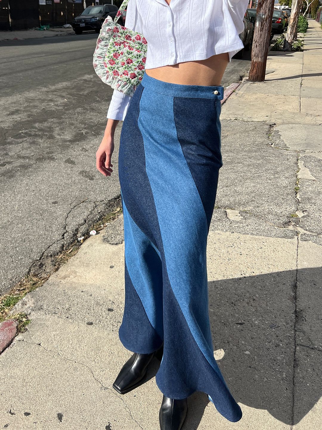 Cera Skirt - Medium Blue sold by Lisa Says Gah product image thumbnail 2