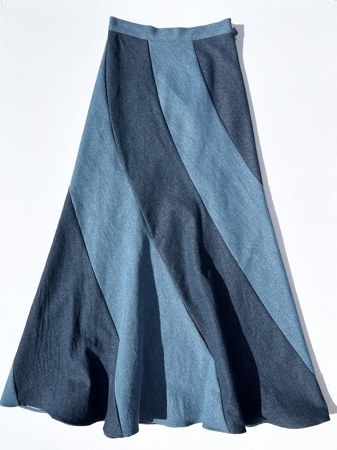 Cera Skirt - Medium Blue sold by Lisa Says Gah