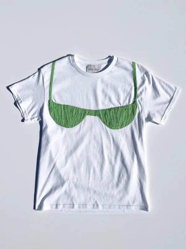 Florida Woman Applique Tee - Grass Green sold by Lisa Says Gah