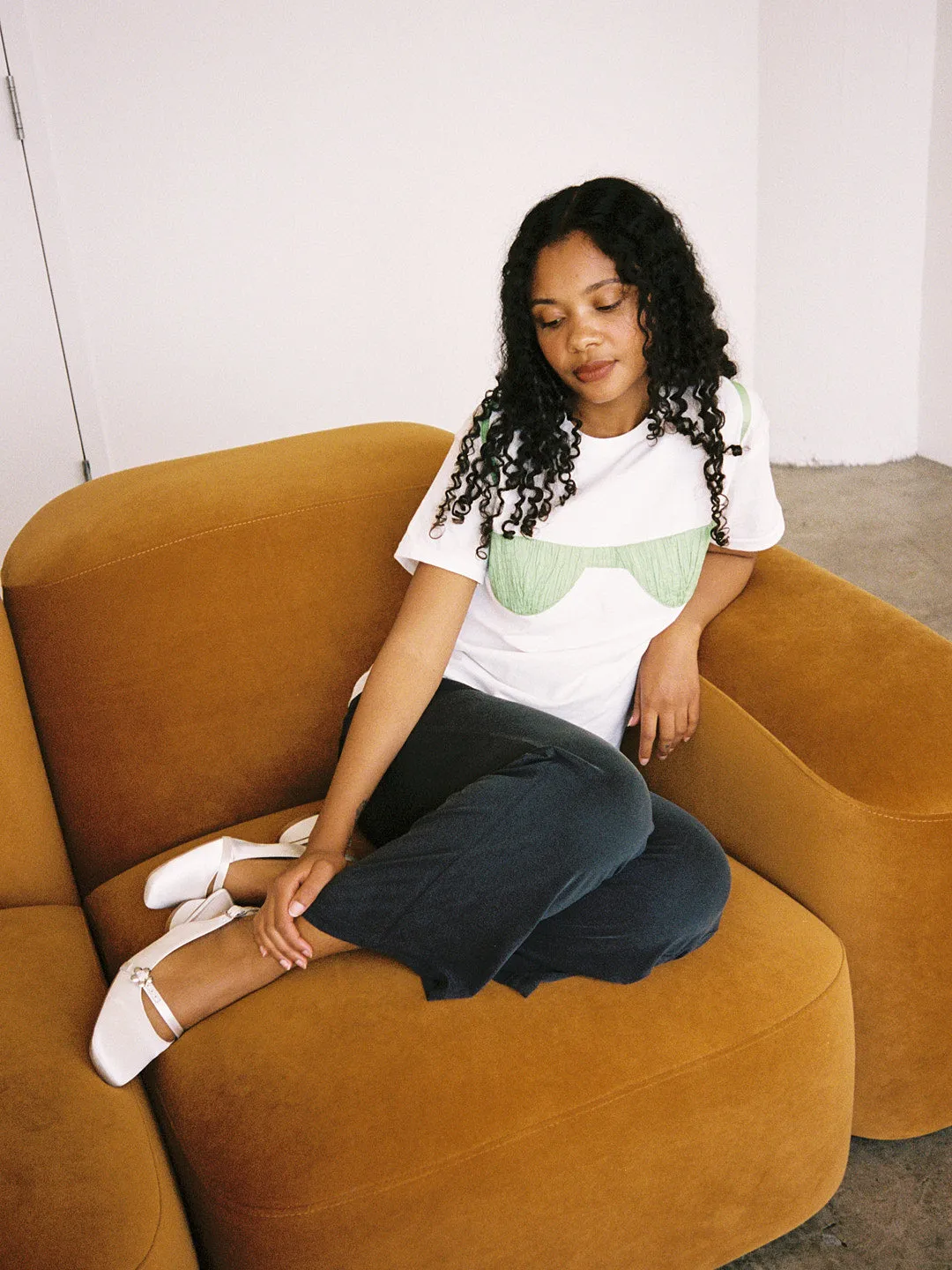Florida Woman Applique Tee - Grass Green sold by Lisa Says Gah product image thumbnail 3