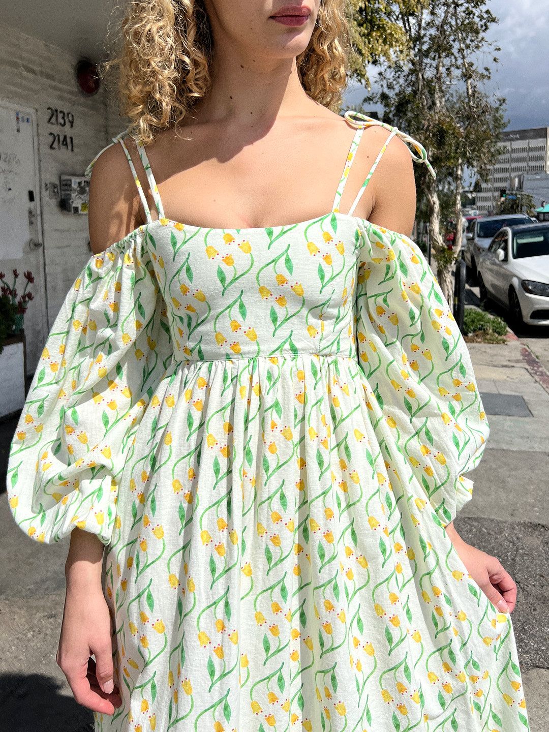 Edwina Scrunchie Bardot Midi - Multi sold by Lisa Says Gah product image thumbnail 2