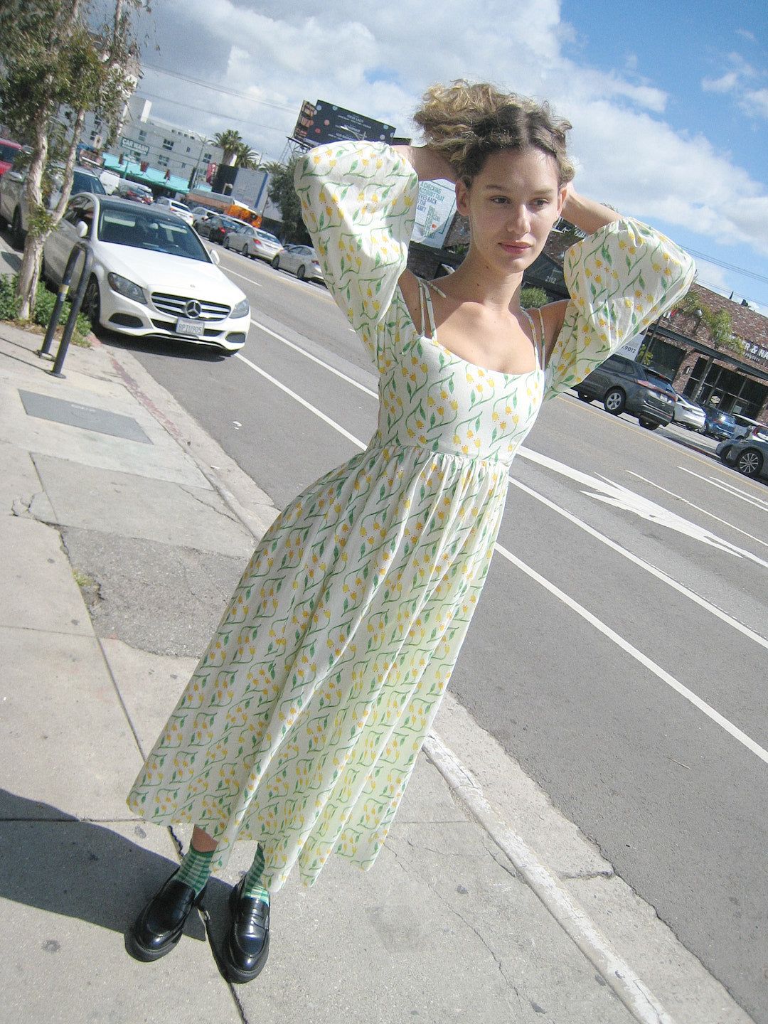 Edwina Scrunchie Bardot Midi - Multi sold by Lisa Says Gah product image thumbnail 8