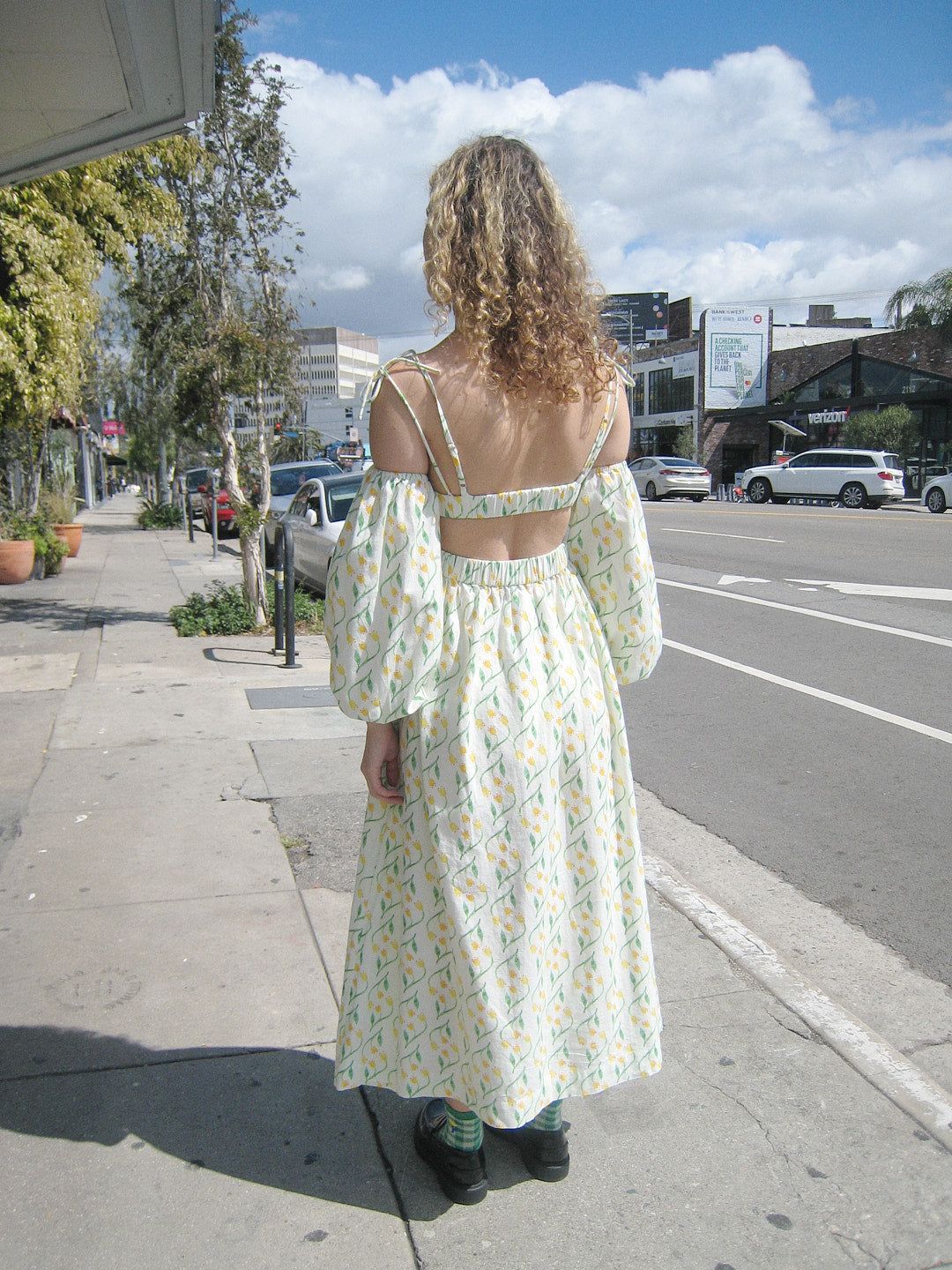 Edwina Scrunchie Bardot Midi - Multi sold by Lisa Says Gah product image thumbnail 5