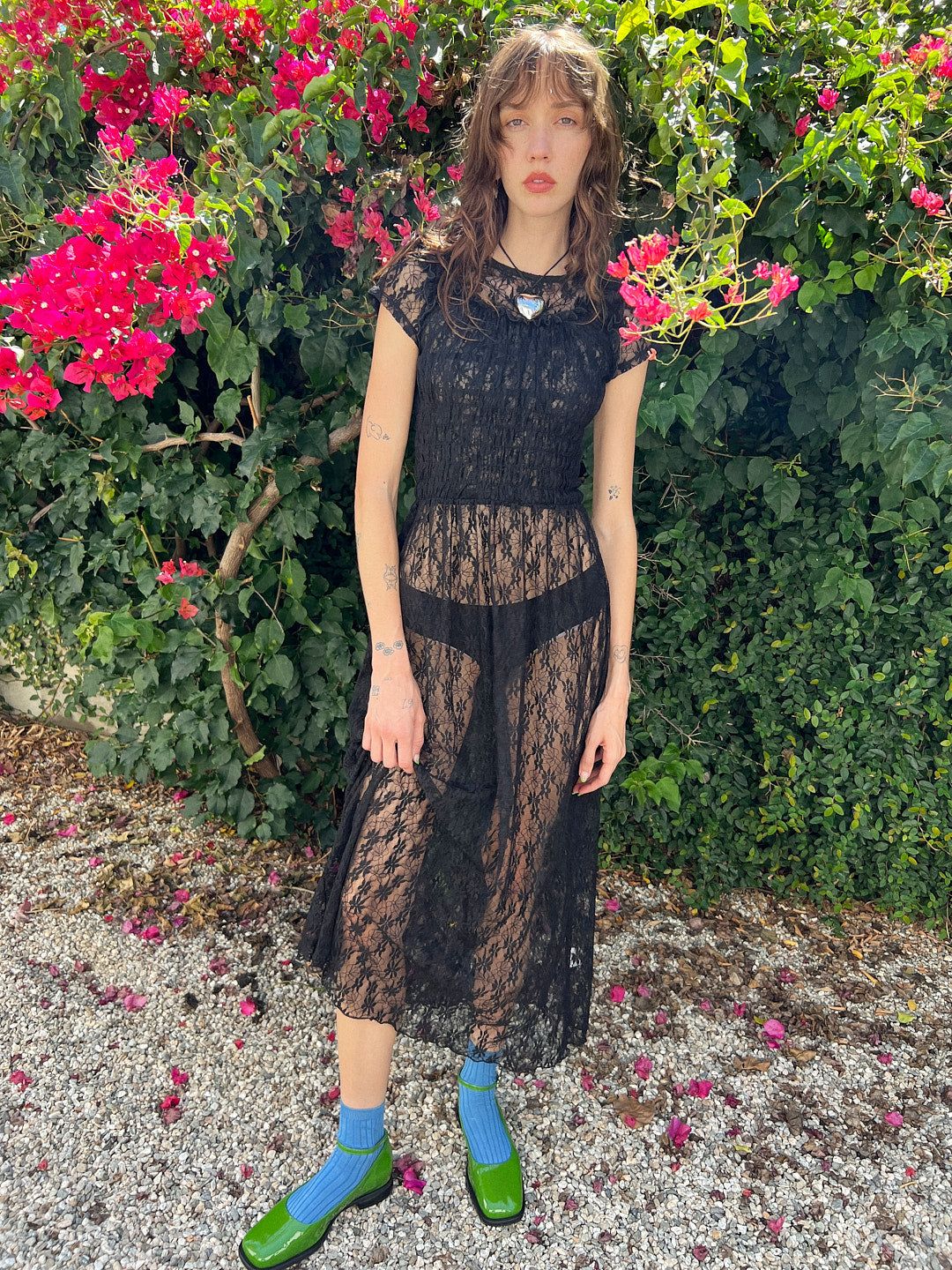 Annie Dress - Caviar Lace sold by Lisa Says Gah product image thumbnail 4