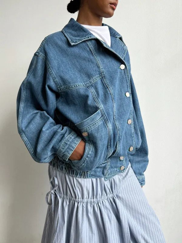 Claudia Bomber - Blue sold by Lisa Says Gah