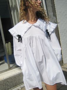 Mini Sailor Dress - White sold by Lisa Says Gah