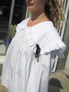 Mini Sailor Dress - White sold by Lisa Says Gah