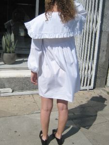 Mini Sailor Dress - White sold by Lisa Says Gah