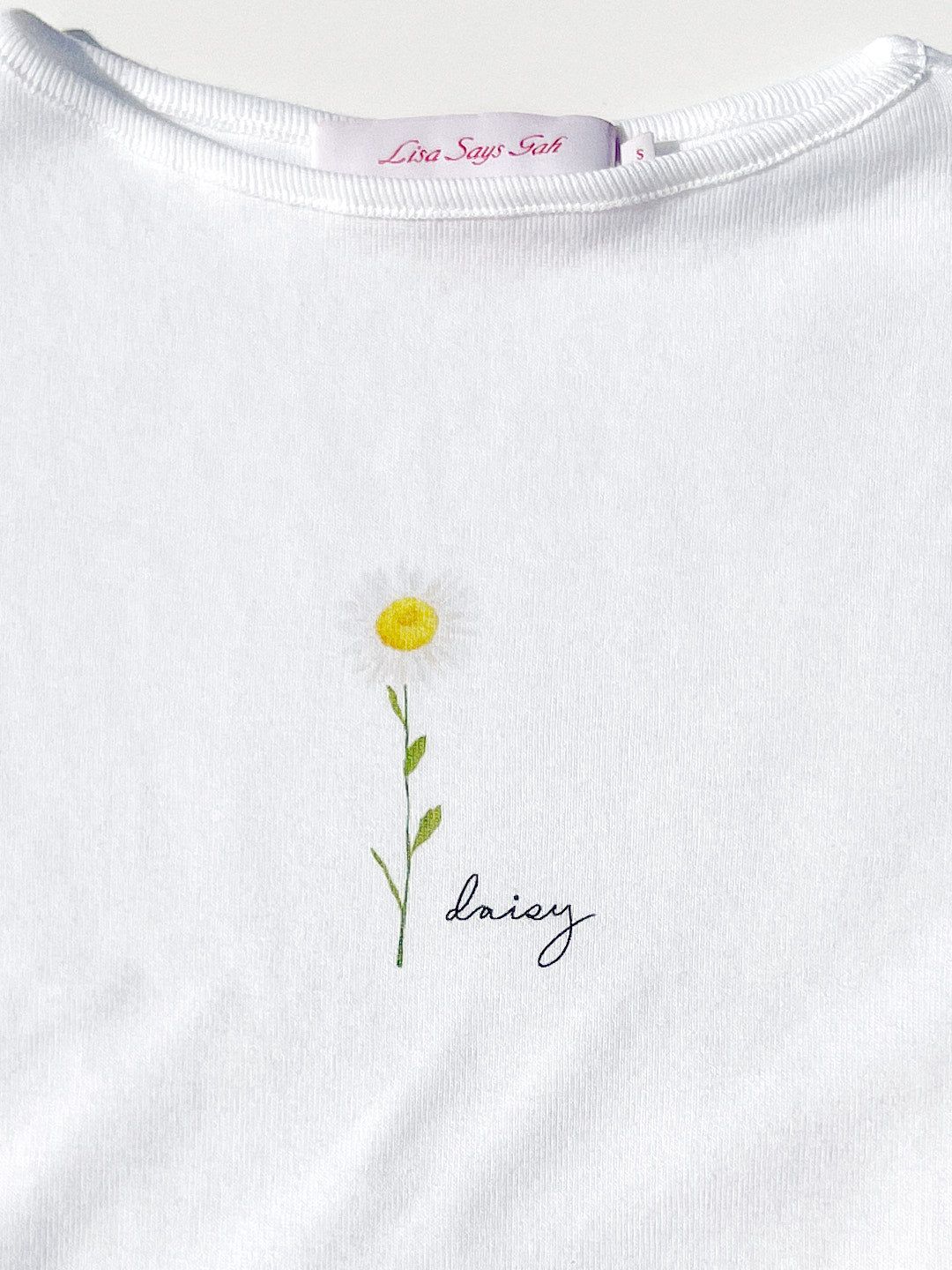 Alex Flower Tee - April Daisy sold by Lisa Says Gah