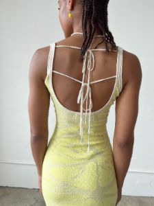 Lemons On a Plate Knit Dress - Limoncello sold by Lisa Says Gah