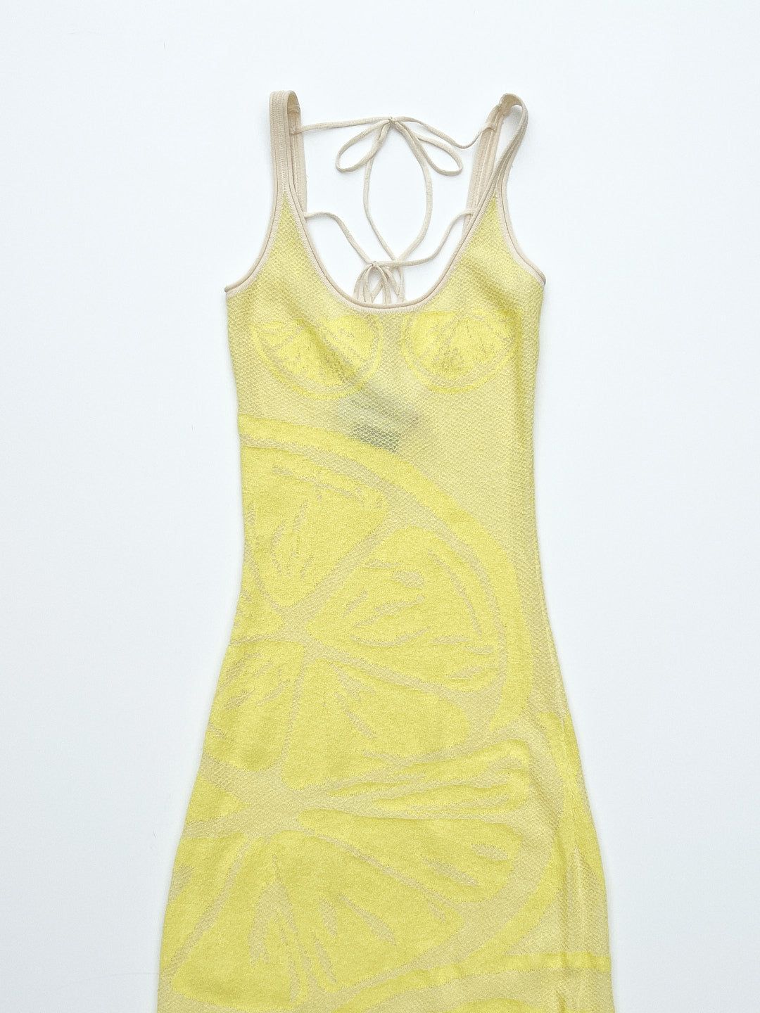 Lemons On a Plate Knit Dress - Limoncello sold by Lisa Says Gah product image thumbnail 4