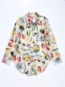 Tessa Button Down - Tapas Ivory sold by Lisa Says Gah
