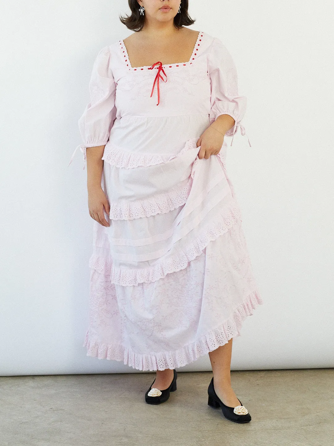 Rebecca Bow Dress - Pink sold by Lisa Says Gah product image thumbnail 3