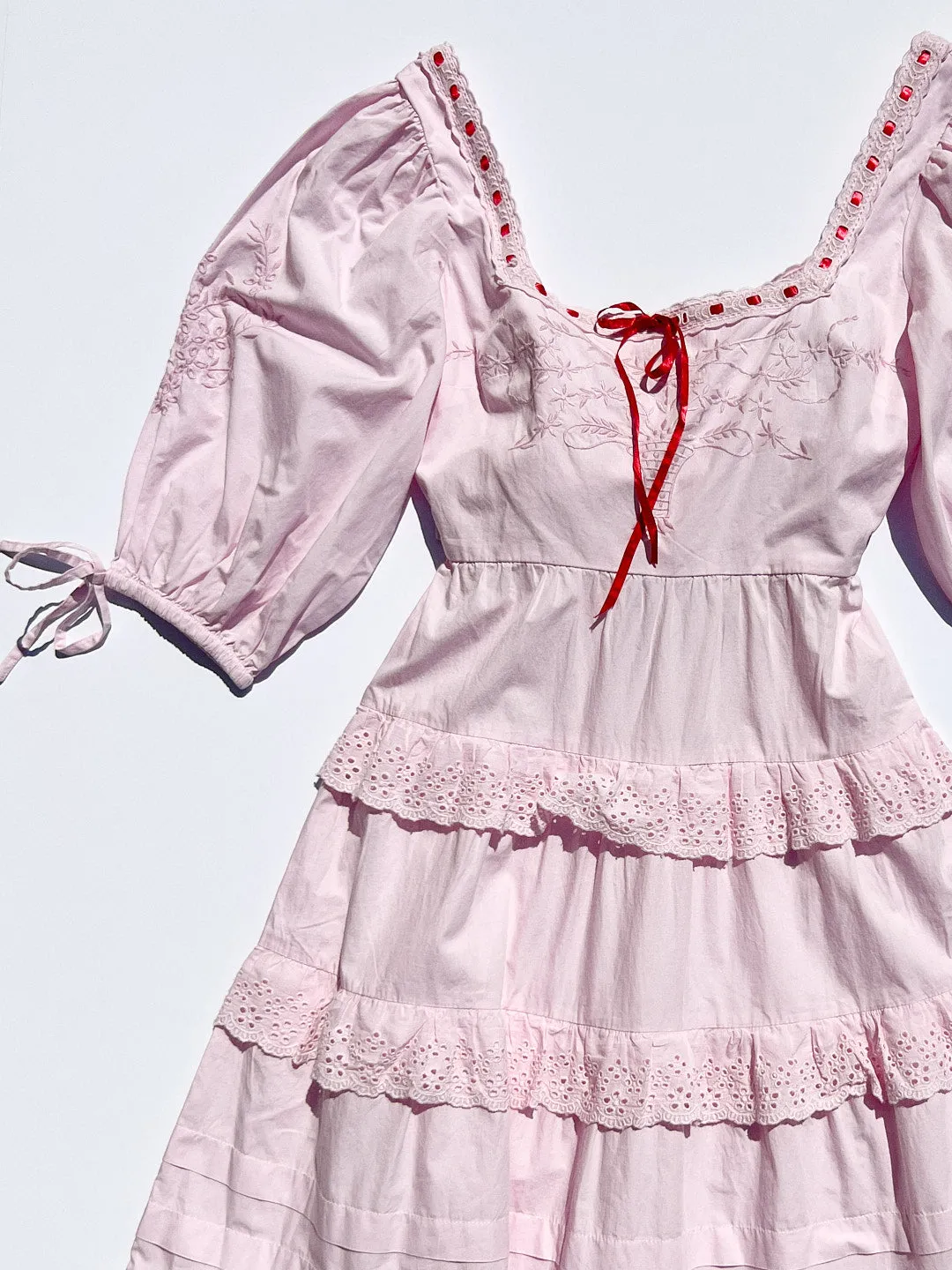 Rebecca Bow Dress - Pink sold by Lisa Says Gah product image thumbnail 4