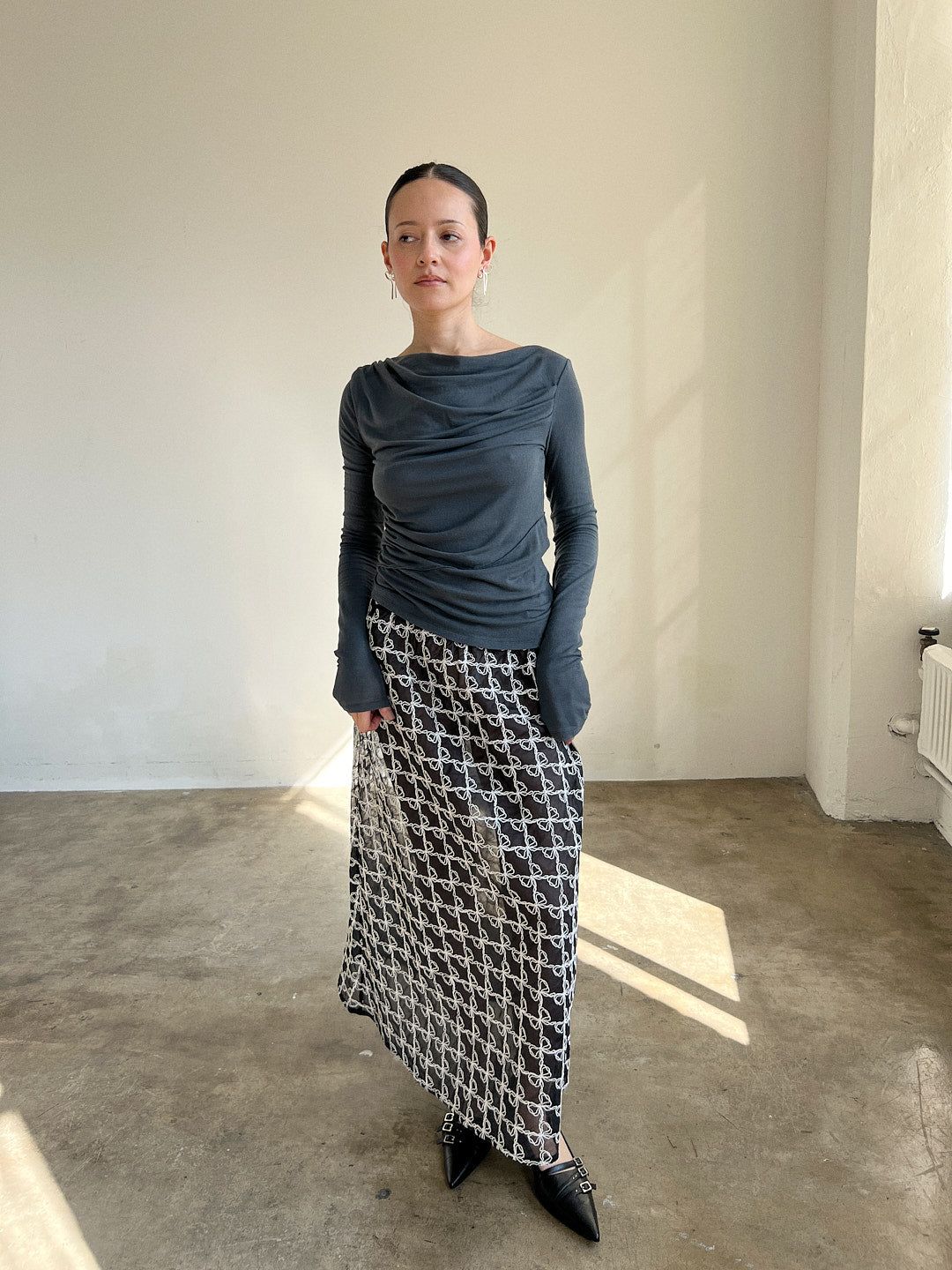 Drew Top - Gloom sold by Lisa Says Gah product image thumbnail 2