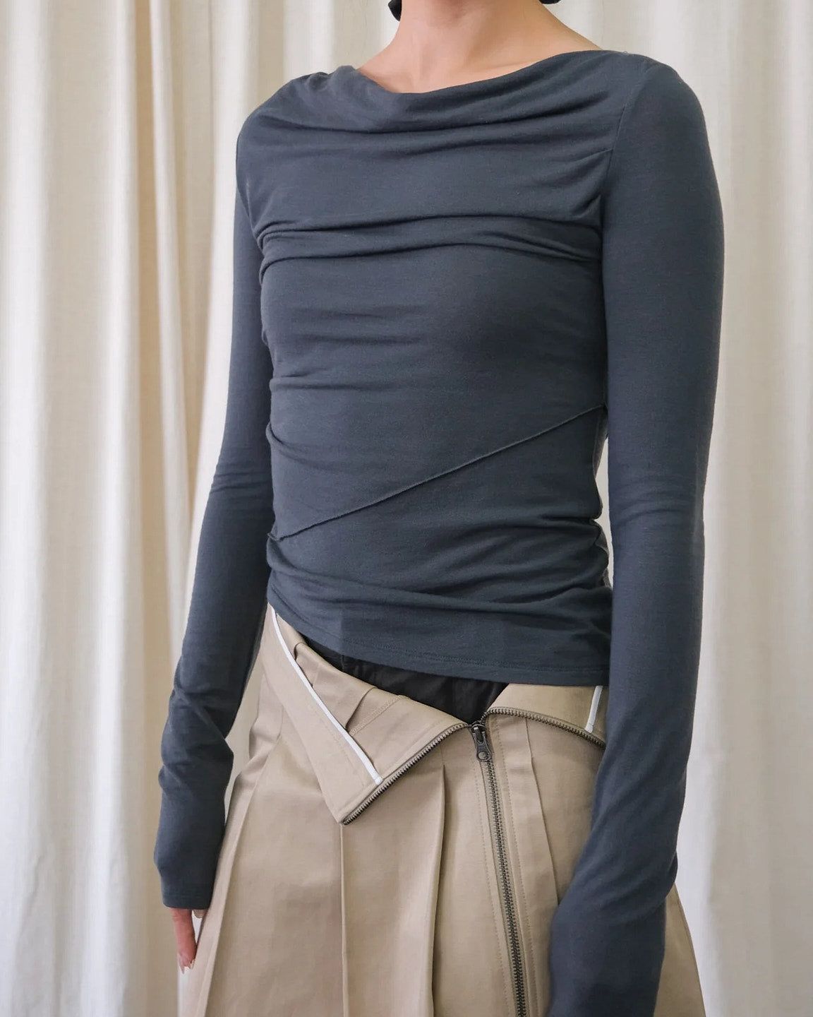 Drew Top - Gloom sold by Lisa Says Gah product image thumbnail 3