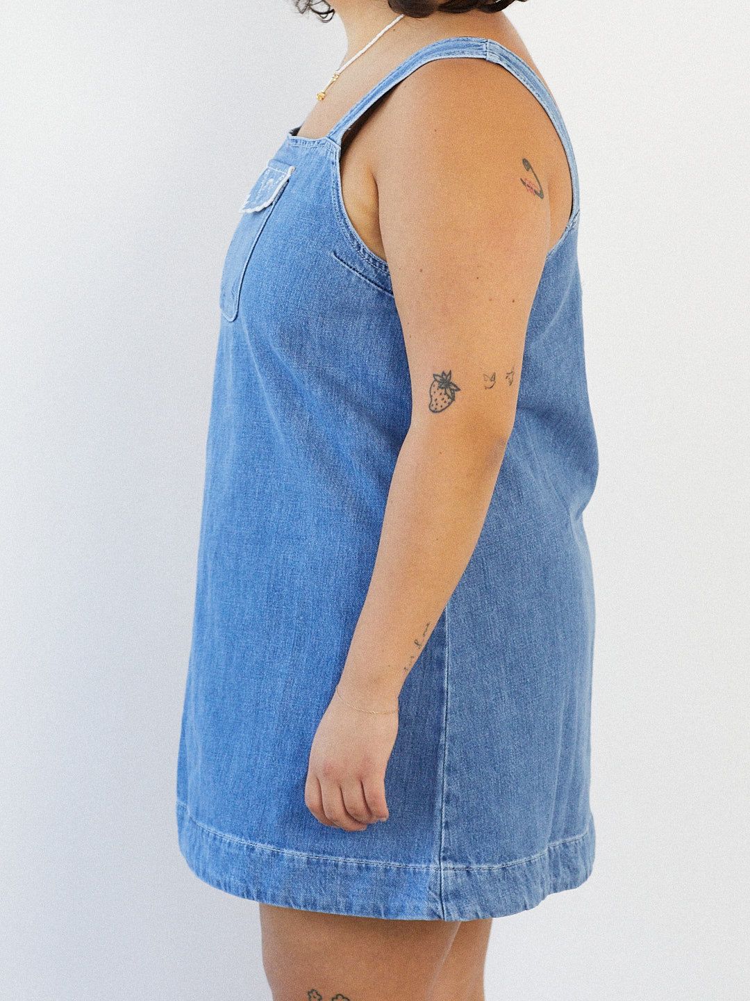 Nancy Denim Dress - Denim sold by Lisa Says Gah product image thumbnail 5