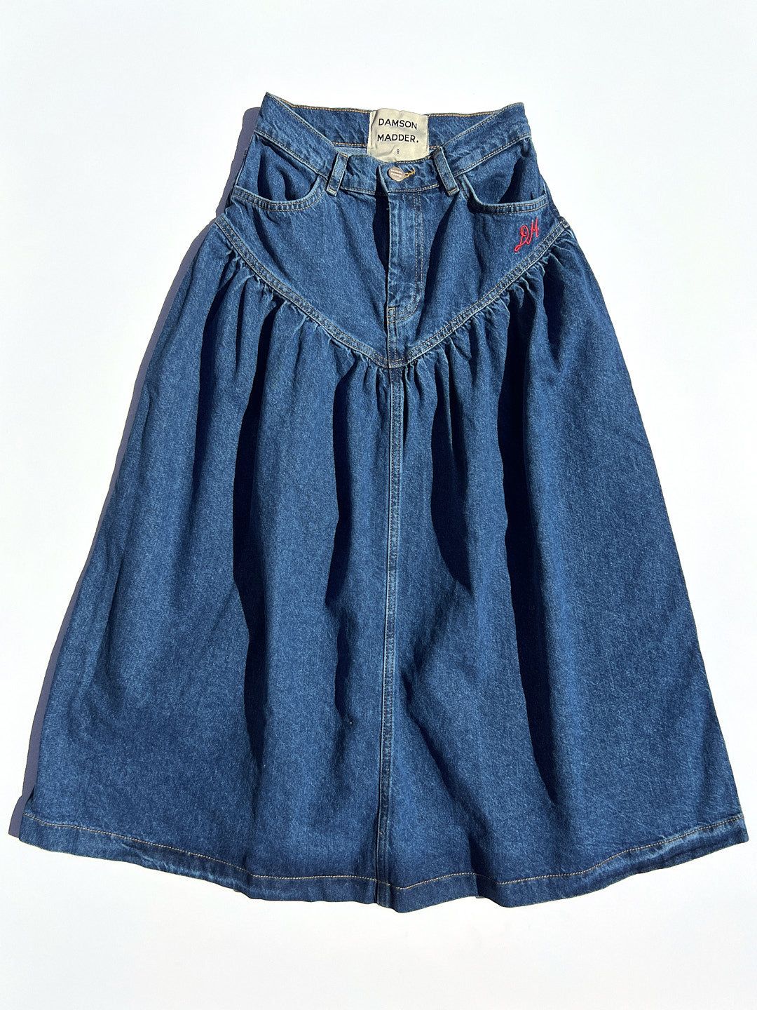 Fin Midi Skirt - Blue sold by Lisa Says Gah product image thumbnail 2